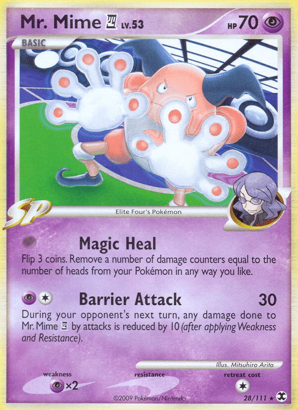 Mr. Mime (28/111) [Platinum: Rising Rivals] (Online Only)