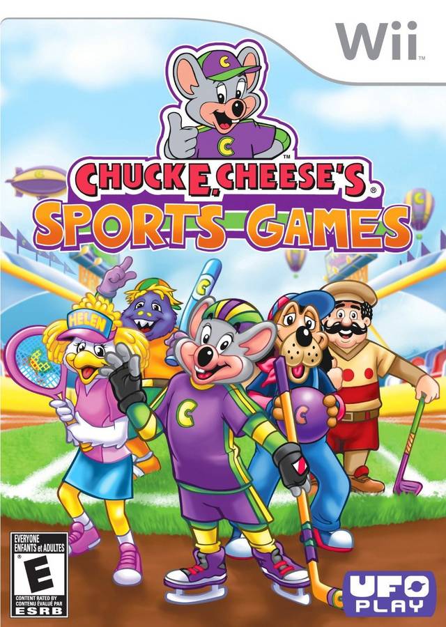 Chuck E. Cheese's Sports Games (Wii) (Online Order Only)