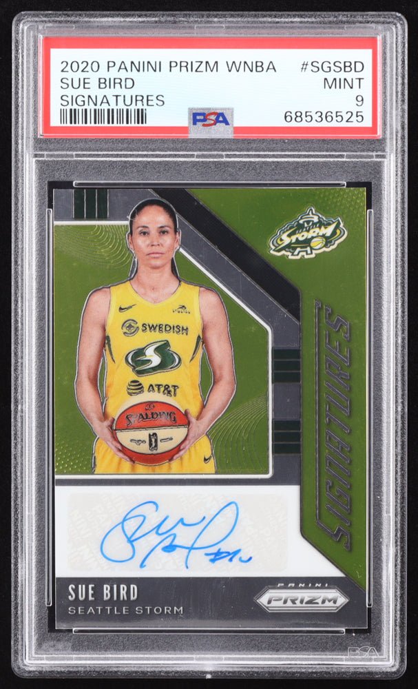 Sue Bird 2020 Panini Prizm WNBA Signatures #30 (PSA 9) (Online Order Only)
