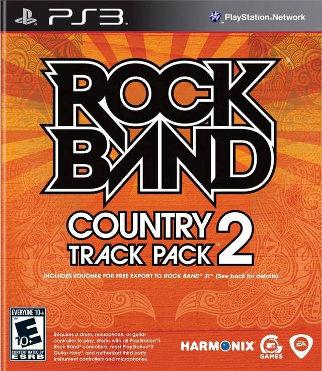 Rock Band: Country Track Pack 2 (Playstation 3) (Online Order Only)