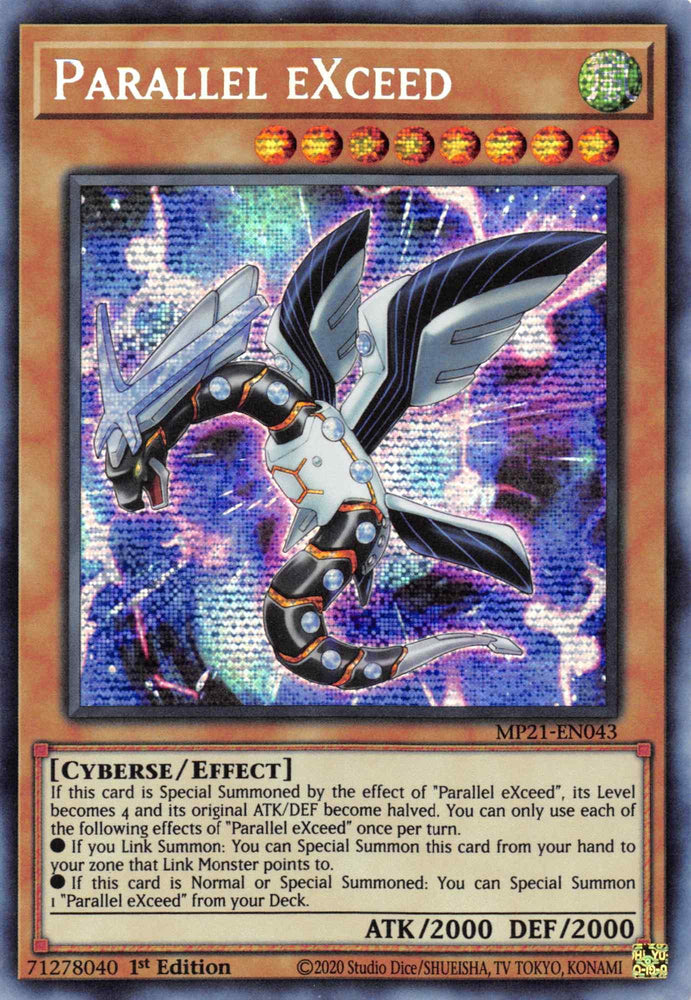 Parallel EXceed [MP21-EN043] Prismatic Secret Rare (ONLINE ORDER ONLY)
