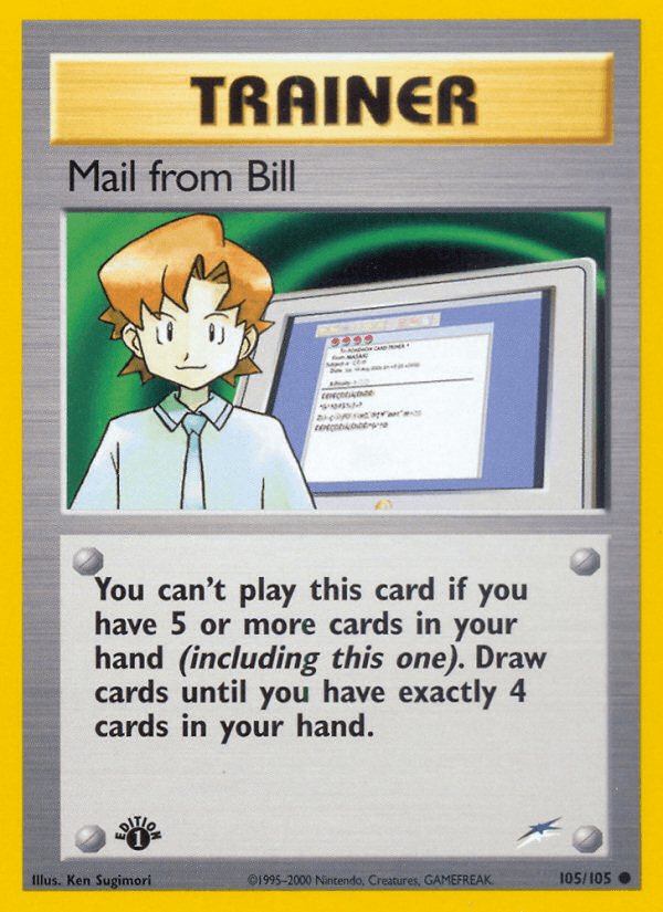 Mail from Bill (105/105) [Neo Destiny 1st Edition] (Online Only)