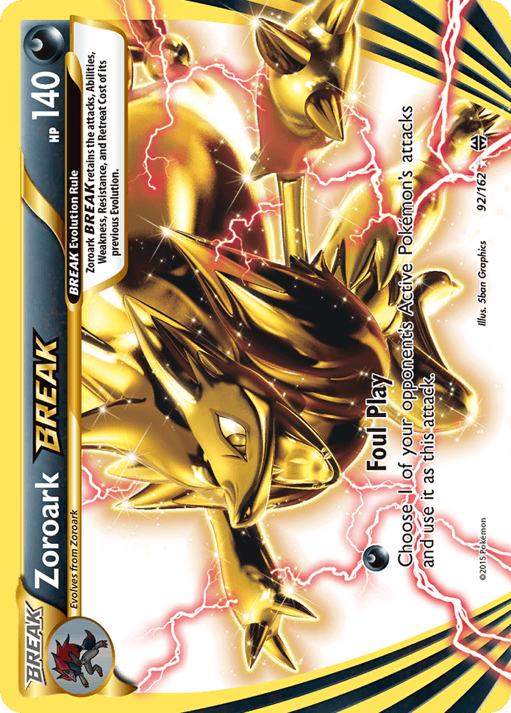 Zoroark BREAK (92/162) [XY: BREAKthrough] (Online Only)