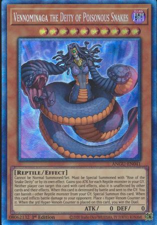 Vennominaga the Deity of Poisonous Snakes (Collector's Rare) [ANGU-EN041] Collector's Rare (ONLINE ORDER ONLY)