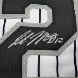 Autographed/Signed Colson Montgomery Chicago Pinstripe Baseball Jersey Beckett BAS COA (ONLINE ORDER ONLY)