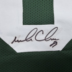 Autographed/Signed Mark Chmura Green Bay Green Football Jersey JSA COA (ONLINE ORDER ONLY)