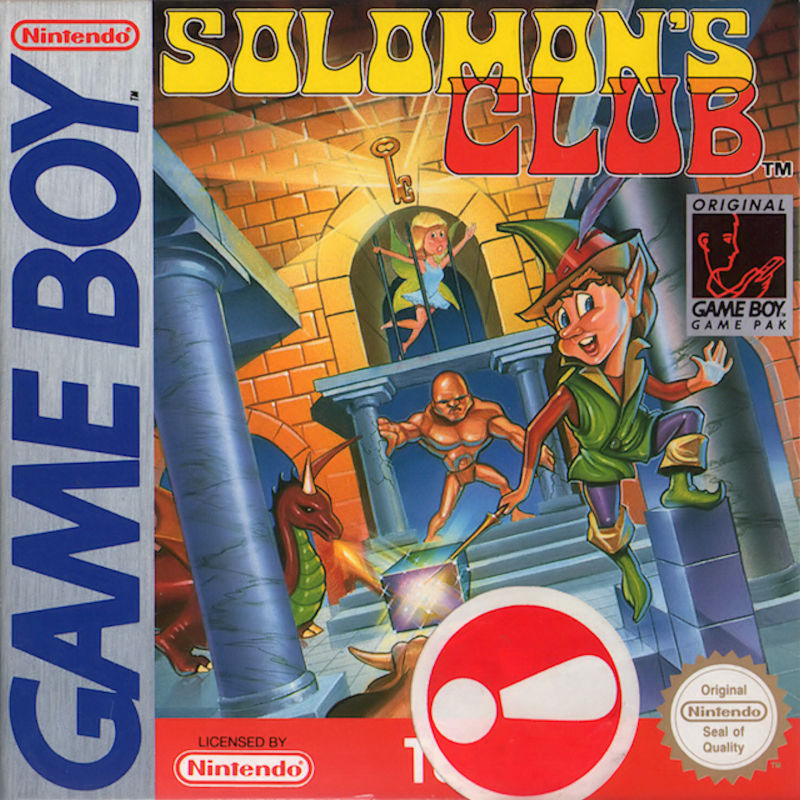 Solomon's Club (Gameboy) (ONLINE ORDER ONLY)