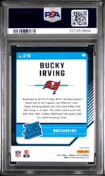 Graded 2024 Panini Donruss Optic Bucky Irving #216 Stars Rookie RC Football Card PSA 10 Gem Mint