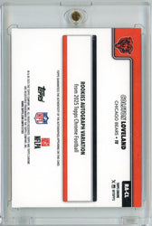 2025 Topps Chrome Colston Loveland #RACL Green Geometric Auto 99/99 Rookie RC Football Card