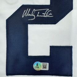 Autographed/Signed Mickey Tettleton Detroit White Baseball Jersey Beckett BAS COA