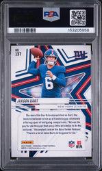 Graded 2025 Panini Rookies & Stars Jaxson Dart #137 Rookie RC Football Card PSA 10 Gem Mint