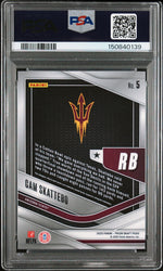 Graded 2025 Panini Prizm Draft Picks Cam Skattebo #5 Trophy Hunting Rookie RC Football Card PSA 10 Gem Mint (ONLINE ORDER ONLY)