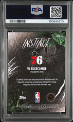 Graded 2025 Topps Chrome VJ Edgecombe #INS13 Instinct Rookie RC Basketball Card PSA 9 Mint (ONLINE ORDER ONLY)