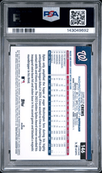 Graded 2025 Topps Chrome Dylan Crews #146 Prism Refractor Rookie RC Baseball Card PSA 10 Gem Mint (ONLINE ORDER ONLY)
