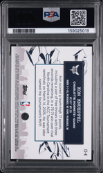 Graded 2025 Topps Kon Knueppel #CC4 Clutch City Prospects Rookie RC Basketball Card PSA 10 Gem Mint (ONLINE ORDER ONLY)