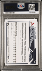 Graded 2023 Topps Jordan Walker #344 Rookie RC Baseball Card PSA 10 Gem Mint (ONLINE ORDER ONLY)