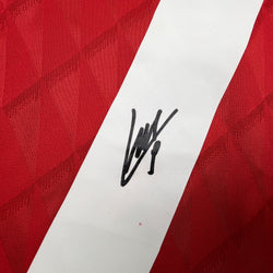 Autographed/Signed Luis Suarez Liverpool Red Soccer Futbol Jersey Beckett BAS COA (ONLINE ORDER ONLY)