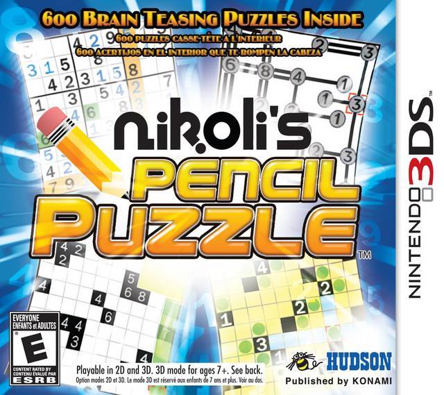 Nikolis Pencil Puzzle (Nintendo 3DS) (ONLINE ORDER ONLY)