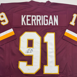 Autographed/Signed Ryan Kerrigan Washington Maroon Football Jersey JSA COA