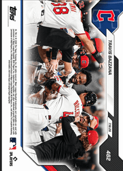 2026 Topps Now Travis Bazzana #462 Orange Foil /10 2 Run Blast Delivers First Career Walk Off Home Run Cleveland Guardians Rookie RC Baseball Card (ONLINE ORDER ONLY)