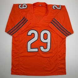 Autographed/Signed Tyrique Stevenson Chicago Orange Football Jersey JSA COA (ONLINE ORDER ONLY)