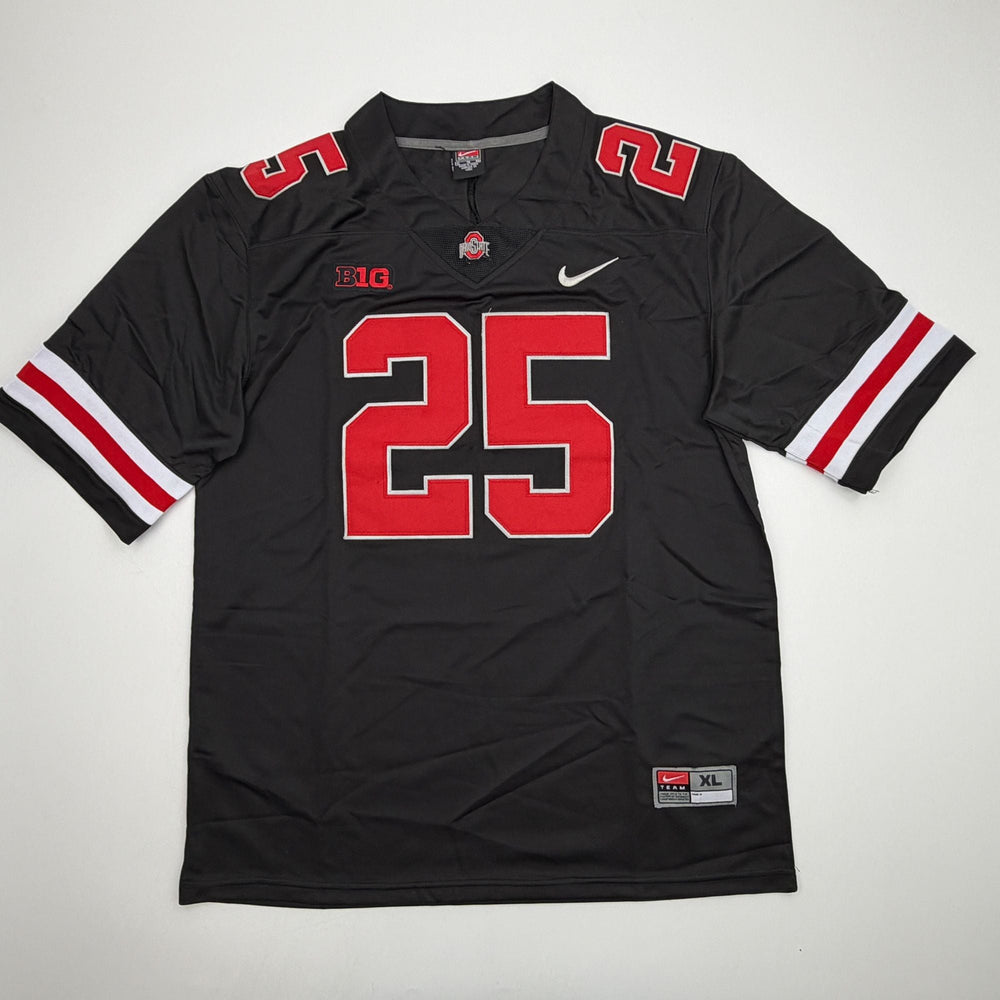 Autographed/Signed Lamar Bo Jackson Ohio State Black College Football Jersey Beckett BAS COA (ONLINE ORDER ONLY)