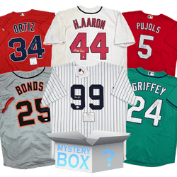 Random Autographed/Signed Baseball Jersey Mystery Box with PSA JSA or Beckett COA (ONLINE ORDER ONLY)