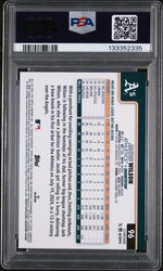 Graded 2025 Topps Chrome Jacob Wilson #96 Rookie RC Baseball Card PSA 10 Gem Mint