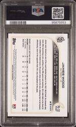 Graded 2022 Topps Pro Debut James Wood #PD132 Autograph Rookie RC Baseball Card PSA 10 Gem Mint