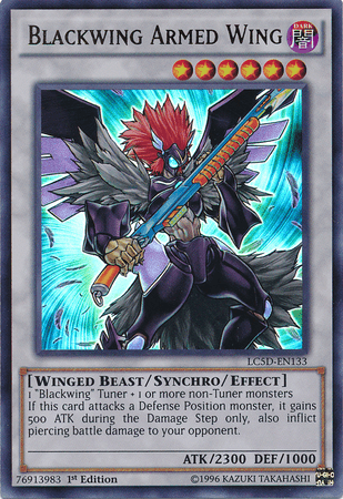 Blackwing Armed Wing [LC5D-EN133] Ultra Rare (ONLINE ORDER ONLY)