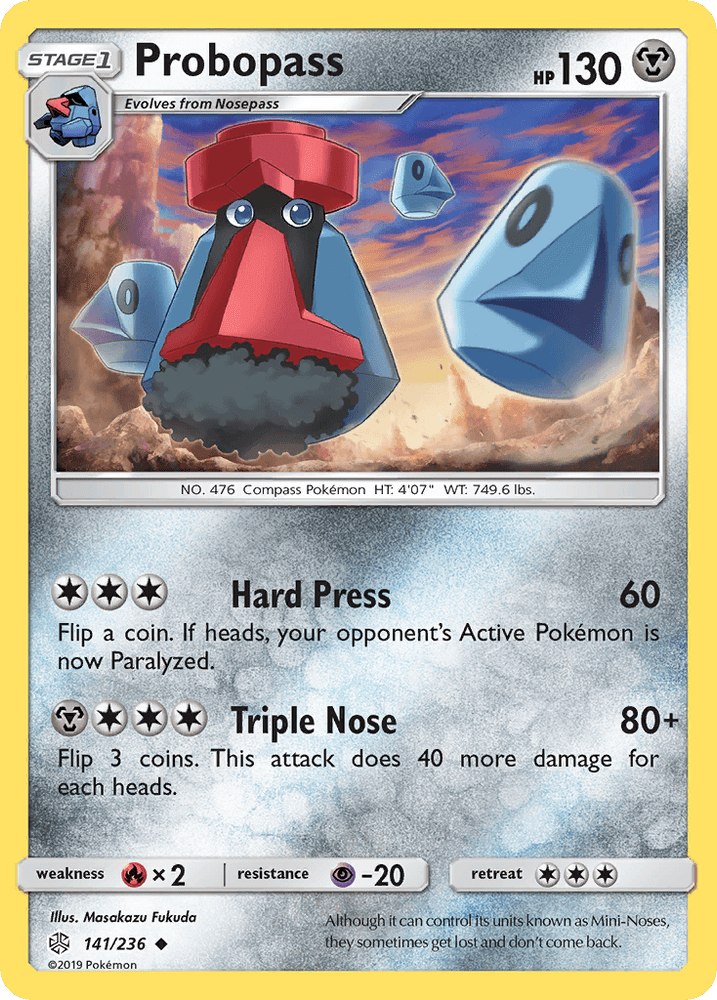 Probopass (141/236) [Sun & Moon: Cosmic Eclipse] (Online Only)