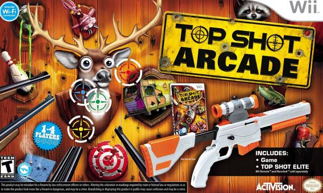 Top Shot Arcade with Top Shot Elite Gun Peripheral (Wii) (Online Order Only)