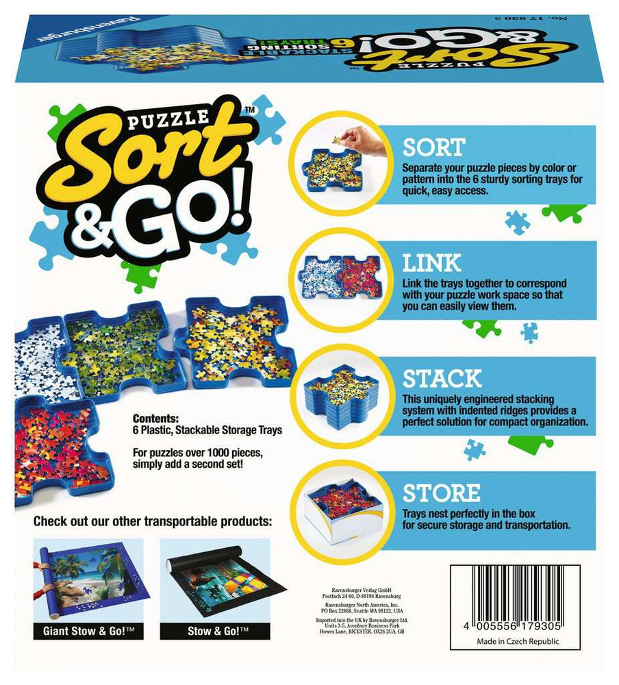 Puzzle Sort & Go! Stacking Sorting Trays (ONLINE ORDER ONLY)