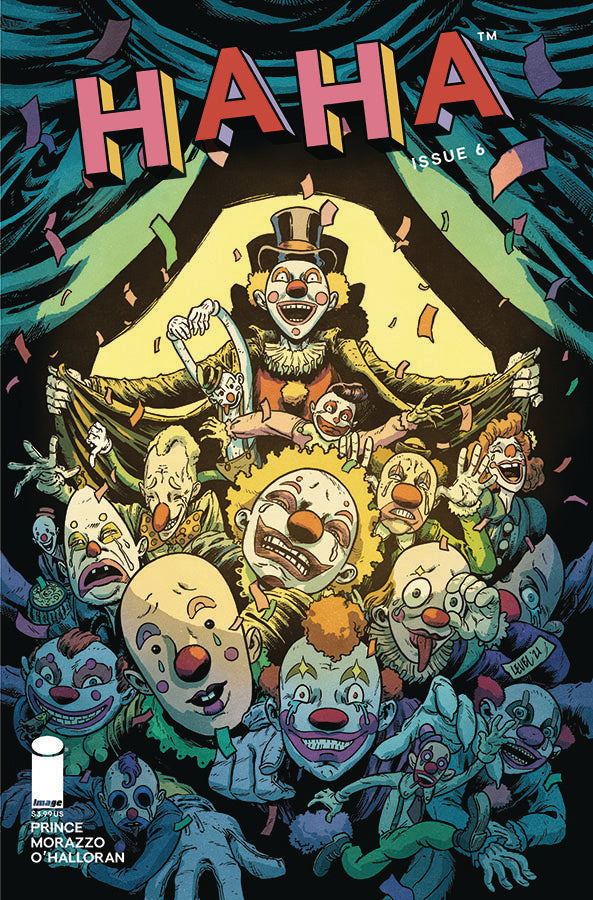 Haha #6 (Of 6) C Brian Level Variant (Mr) (07/14/2021) Image (ONLINE ORDER ONLY)