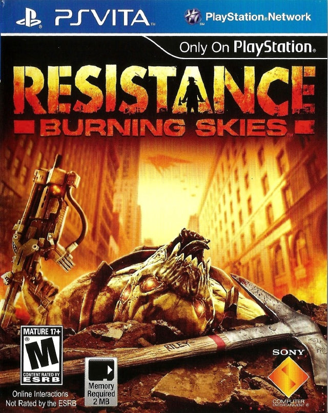 Resistance: Burning Skies (PlayStation Vita) (ONLINE ORDER ONLY)