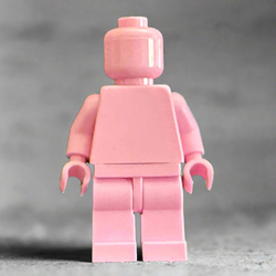 Monochrome Custom Minifigures – 40+ Vibrant Colors! (ONLINE ORDER ONLY)