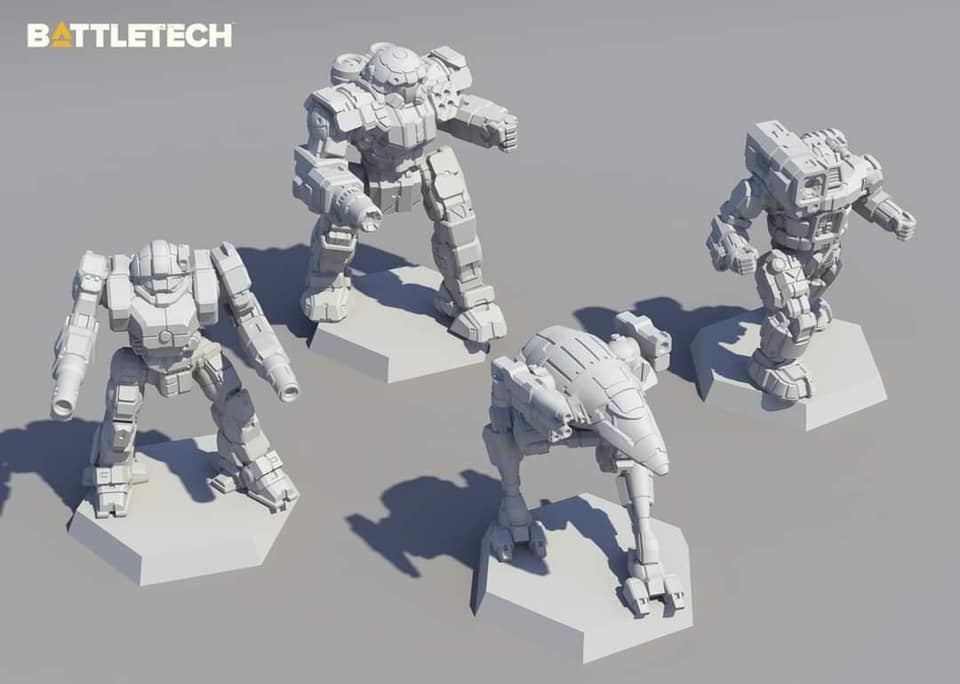 BattleTech: Clan Invasion - Inner Sphere Urban Lance (ONLINE ORDER ONLY)