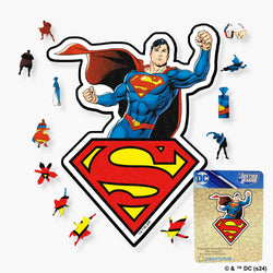 Superman Wooden Jigsaw Puzzle (Online Order Only)