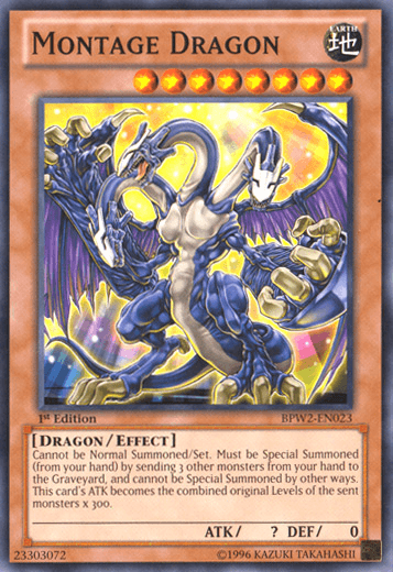 Montage Dragon [BPW2-EN023] Common (ONLINE ORDER ONLY)