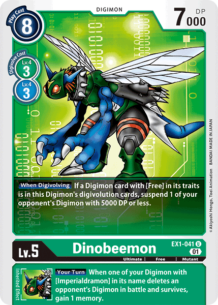 Dinobeemon [EX1-041] [Classic Collection] (ONLINE ORDER ONLY)