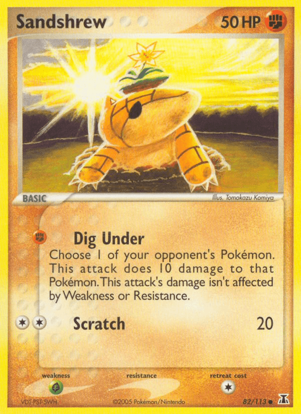 Sandshrew (82/113) [EX: Delta Species] (Online Only)