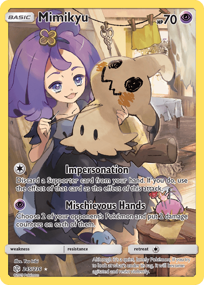 Mimikyu (245/236) [Sun & Moon: Cosmic Eclipse] (Online Only)