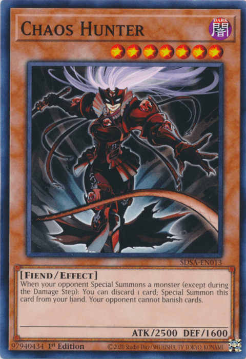 Chaos Hunter [SDSA-EN013] Common (ONLINE ORDER ONLY)