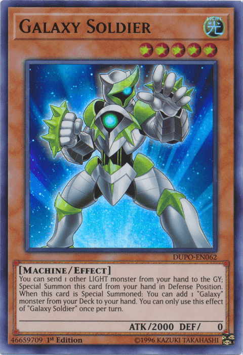 Galaxy Soldier [DUPO-EN062] Ultra Rare (ONLINE ORDER ONLY)