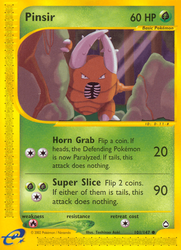 Pinsir (101/147) [Aquapolis] (Online Only)