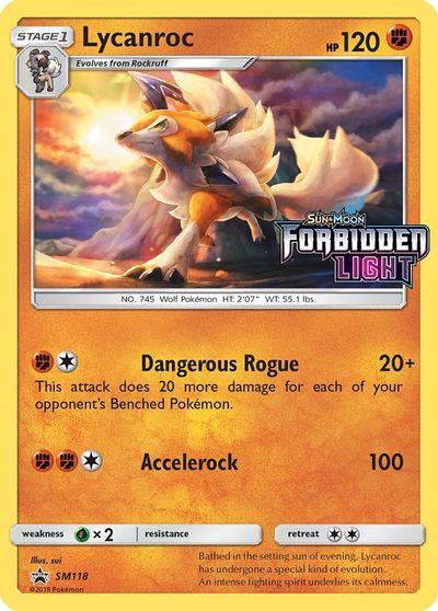 Lycanroc (SM118) (Prerelease Promo) [Sun & Moon: Black Star Promos] (Online Only)