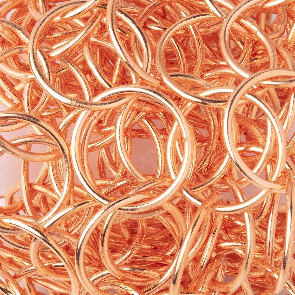 17mm Copper Plain Round Link Chain (ONLINE ORDER ONLY)