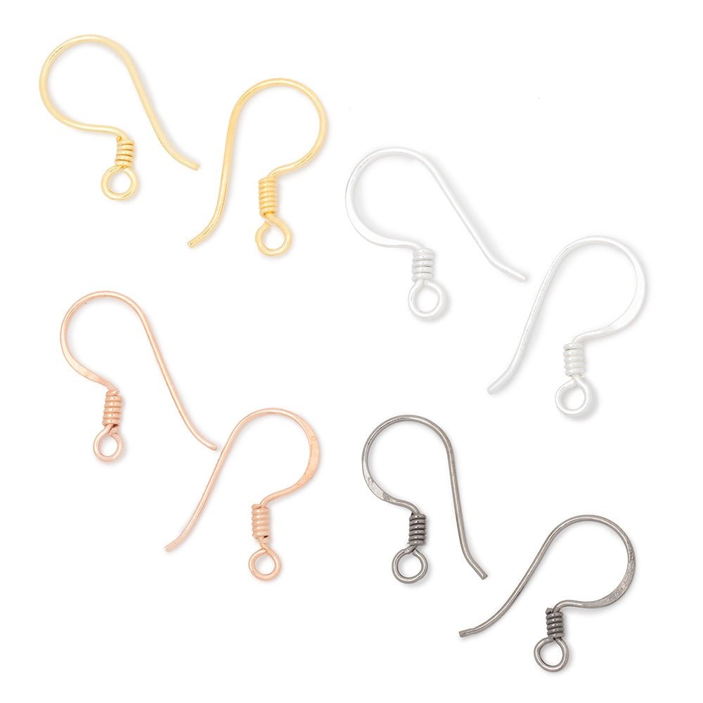 17mm Wire Wrapped Ear Wire 10 pieces (ONLINE ORDER ONLY)