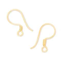 17mm Wire Wrapped Ear Wire 10 pieces (ONLINE ORDER ONLY)