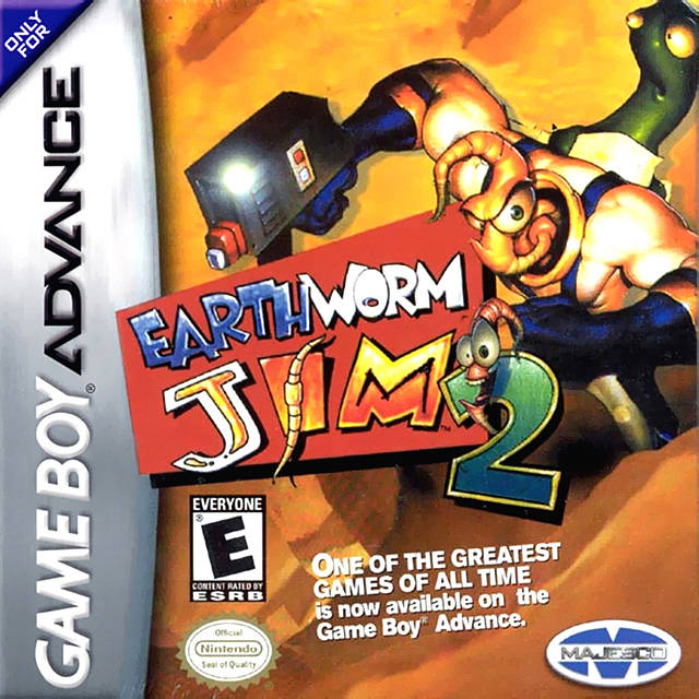 Earthworm Jim 2 (Gameboy Advance) (ONLINE ORDER ONLY)